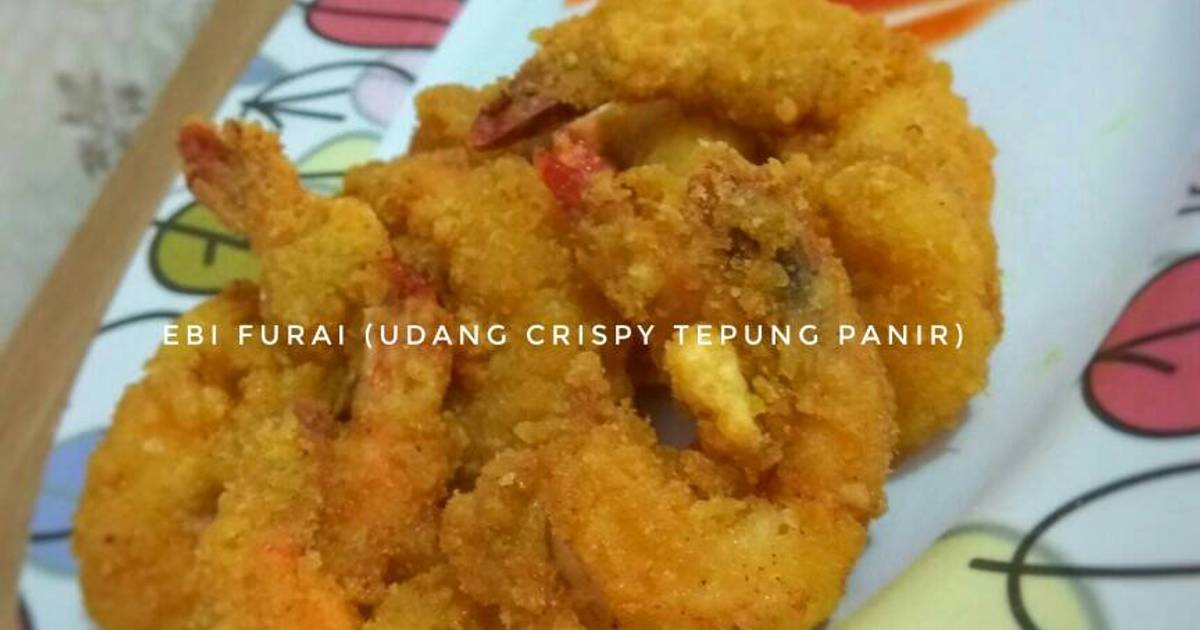 Resep Ebi Furai Udang Crispy Tepung Panir Oleh Elisabeth Febrina Sebayang Mak Gege Cookpad