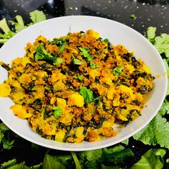Radish Curry with leaves A picture of Radish Curry with leaves.