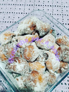 Foto de Bolinho de chuva recheado com banana