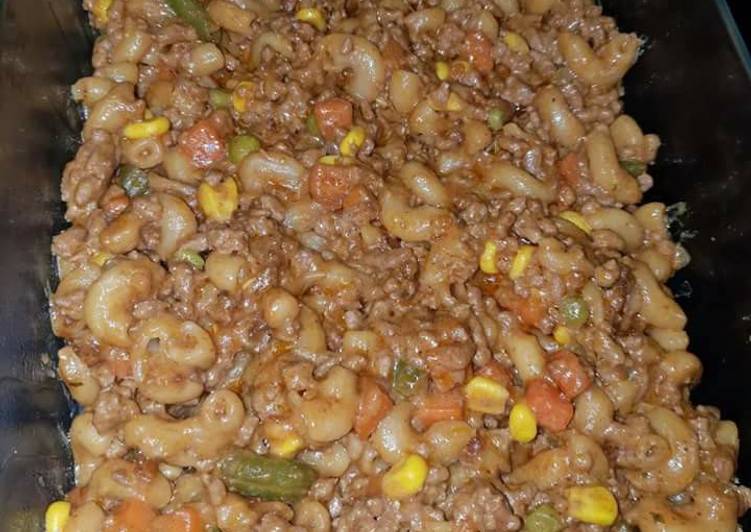 Macaroni With Minced meat