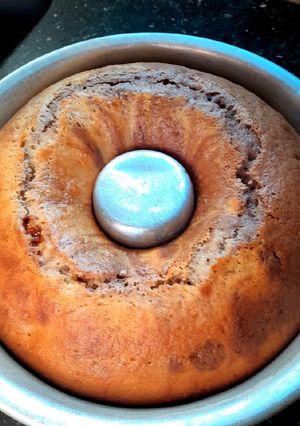 Una foto de Budín marmolado