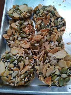 Foto resep Florentine cookies/mix nuts