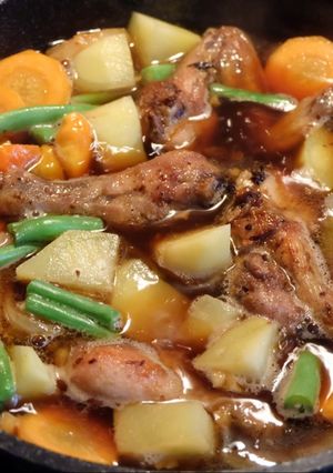 Foto resep Semur ayam kecap