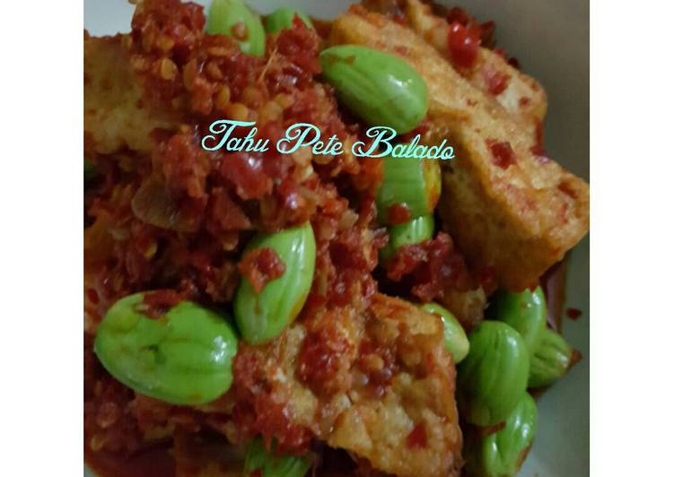  Resep Tahu Pete Balado  oleh Iin Cookpad