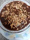 Postre con batata y cacao