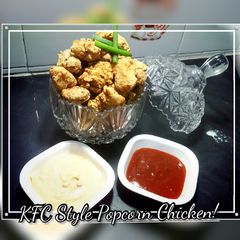 A picture of KFC Style Popcorn Chicken !.