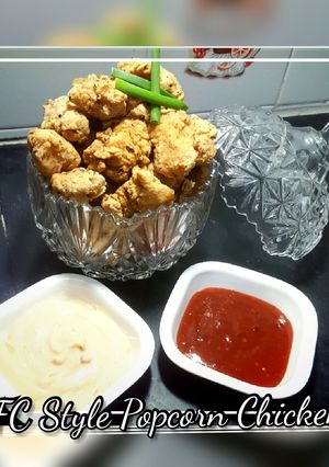 A picture of KFC Style Popcorn Chicken !.