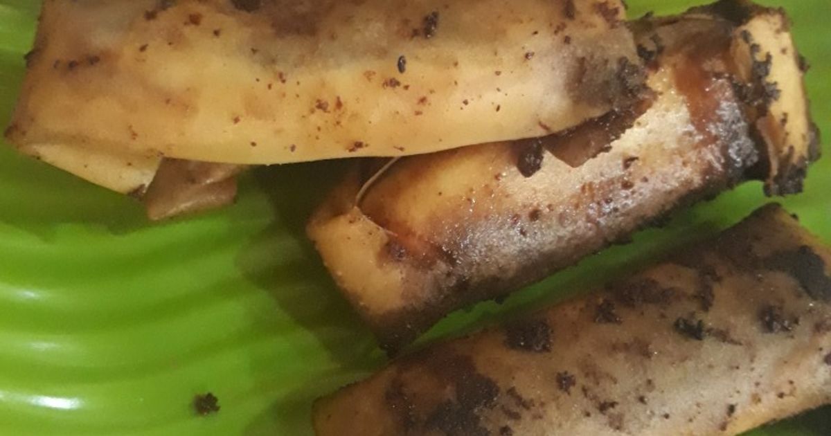 Pisang coklat simpel (menu buka puasa)
