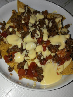 A picture of Cheesy Beef Nachos.