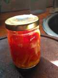 Ají mala palabra al tomate, en conserva