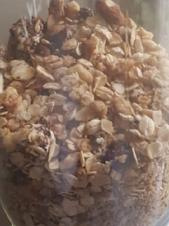 Una foto de Granola de avena saludable sin azúcar