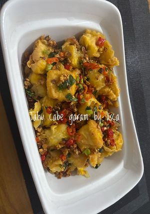 Foto resep Tahu cabe garam