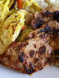 Pork with Miso Sesame Sauce