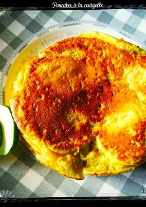 Une photo de Pancakes 🥞 à la courgette