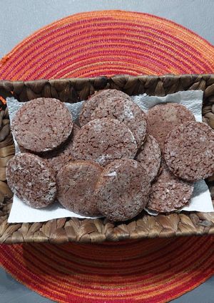 Una foto de Galletas de cacao con harina de algarroba