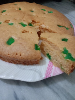 A picture of Vanilla Custard Cake 🎂.