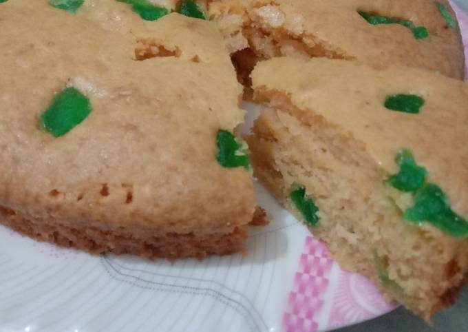 Recipe of Speedy Vanilla Custard Cake 🎂