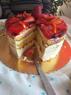 Epres túrótorta recept fotója