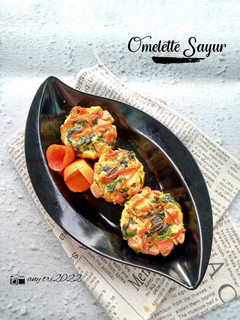 Foto resep Omelette Sayur