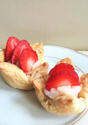 Pudingos kosárkák recept fotója
