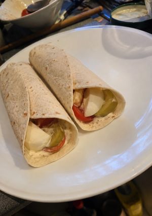 Une photo de Trio de wraps maison ultra gourmands
