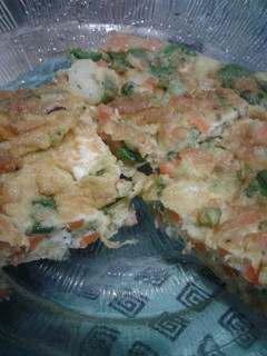 Foto resep Telur dadar sayuran