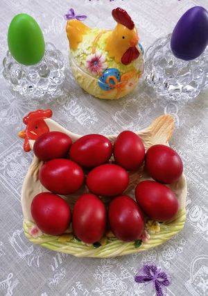 Φωτογραφία της συνταγής Αβγά Πασχαλιάτικα 🐞