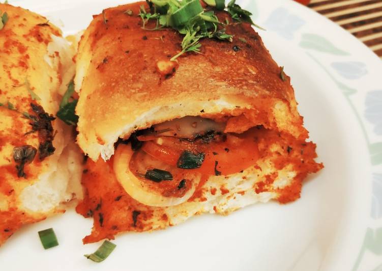 Steps to Make Super Quick Homemade Veggie Masala Pav