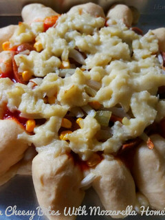Foto resep Pizza Cheesy Bites with Mozarella HomeMade