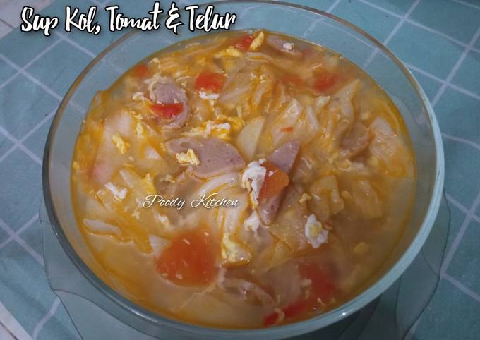 Sup Kol, Tomat & Telur