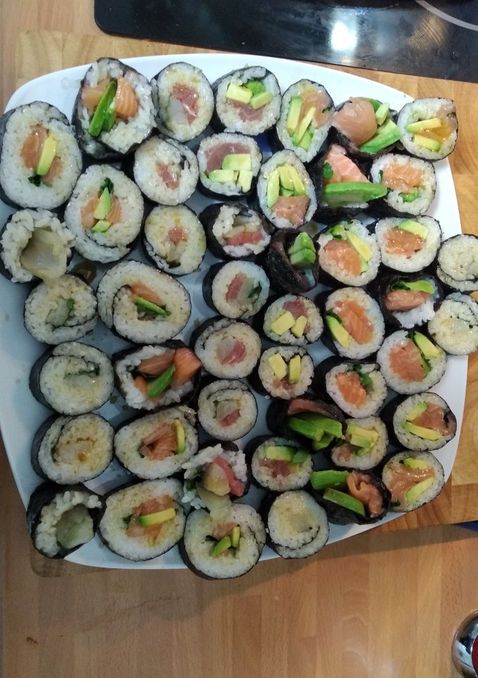 Una foto de Sushi fácil