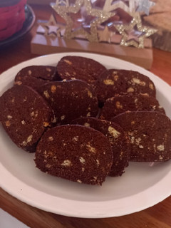 Una foto de Salchichón de chocolate