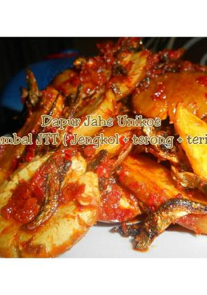 Foto resep Sambal goreng JTT (Jengkol, Terung, Teri)