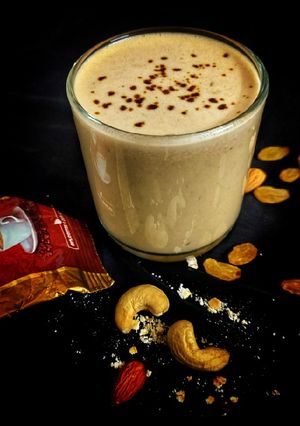 A picture of Coffee Oats bran Smoothie.