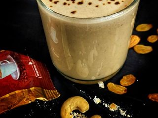 Coffee Oats bran Smoothie