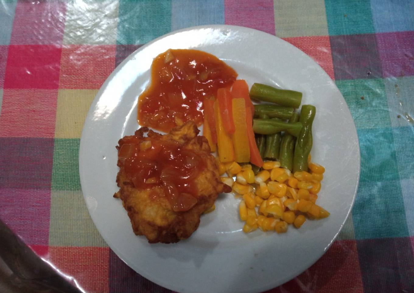 Steak Ayam Homade Bunda maryam_ishaq