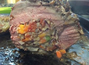 Una foto de Colita de cuadril rellena