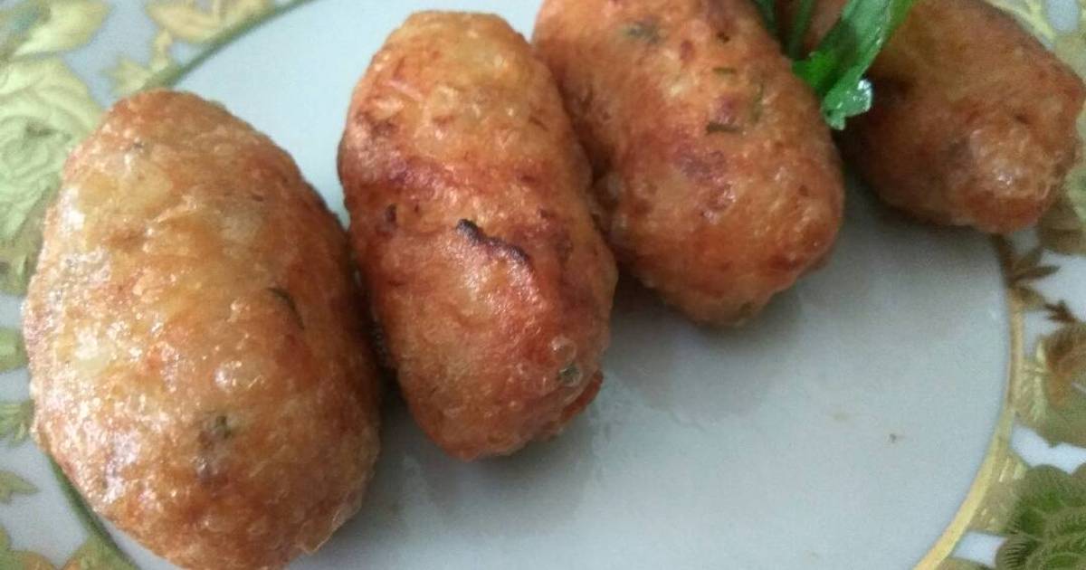  Resep  MPASI 9 bulan Perkedel  Kentang  Daging  Sapi  oleh 