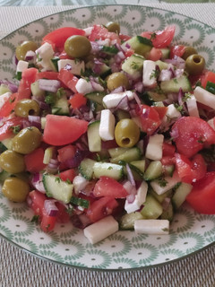 Görög saláta #gluténmentes#tejmentes recept fotója