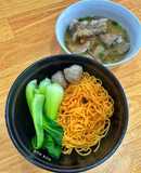 Mì Trứng Trộn Sốt Nấm Hương