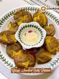 👩‍🍳Crispy Smashed Baby Potatoes🥔