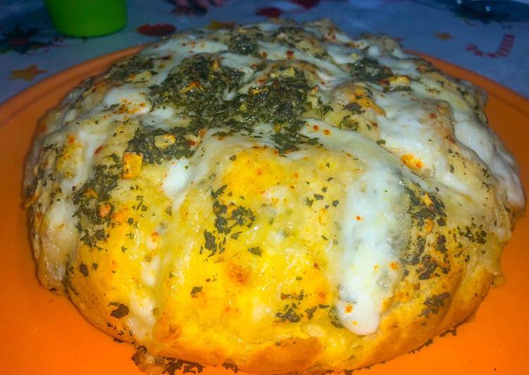 receta pan de ajo casero con queso