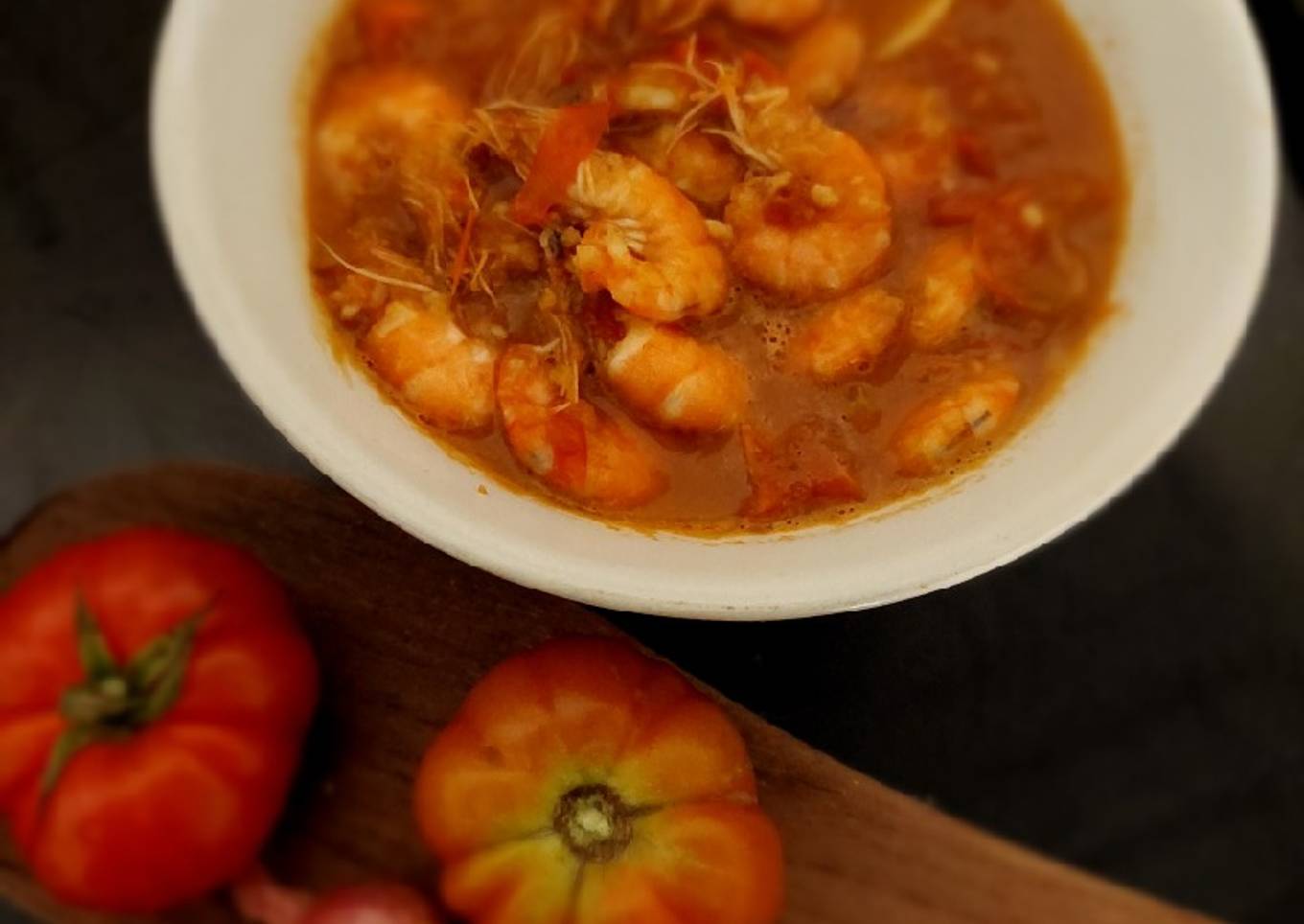 Udang Kuah Pedas
