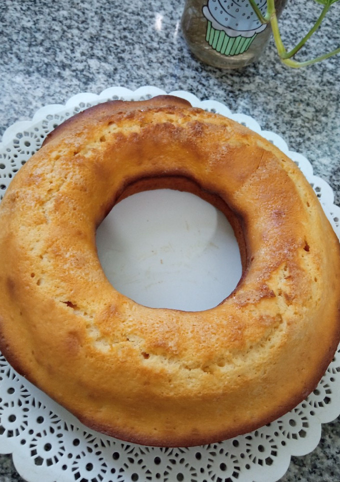 Una foto de Budín mega fácil de vainilla ✨