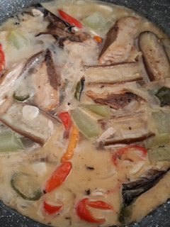 Foto resep Sayur oblok2 tongkol (pindang tongkol / cue masak santan)