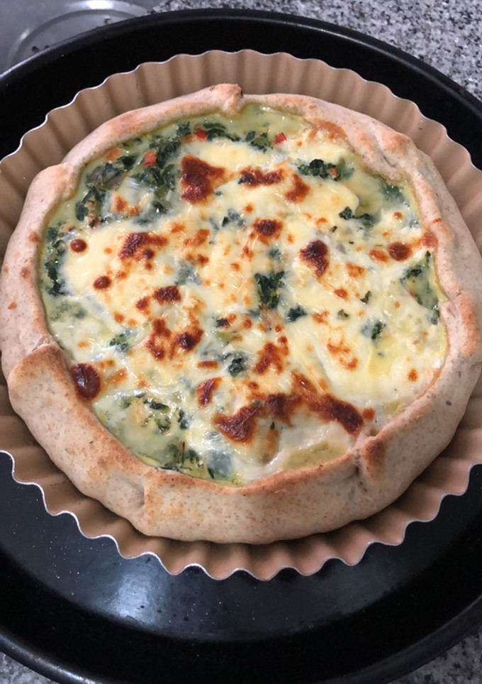 Una foto de Masa de tarta express con harina integral
