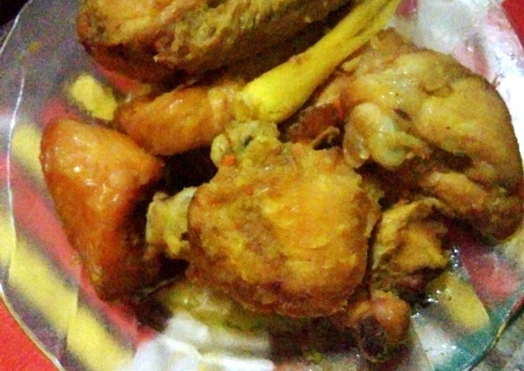 !IDE Resep #03 Ayam masak bumbu kuning menu masakan sehari hari