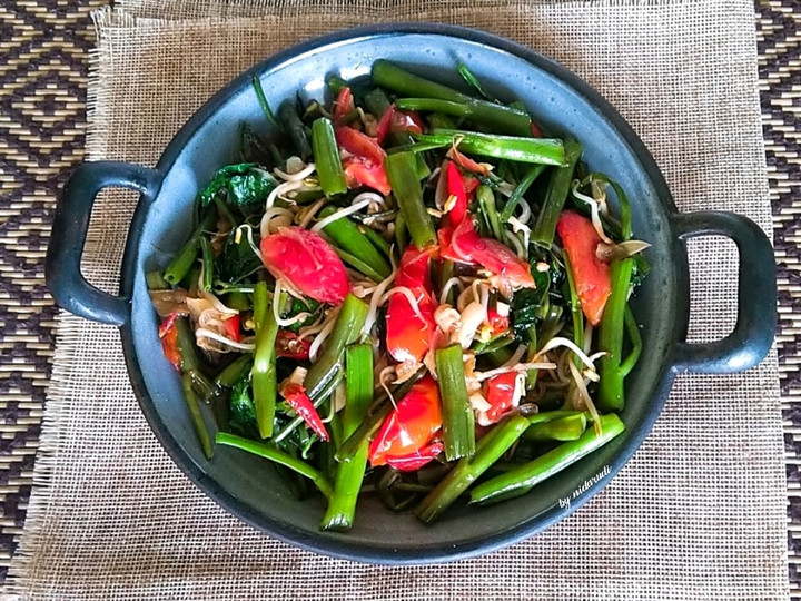 Resep Cah Kangkung Toge, Lezat Sekali