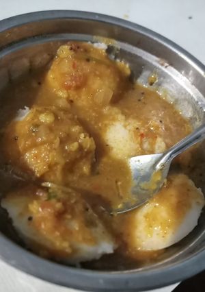 A picture of Mini Sambar Idli-Party Special-Tamilnadu.