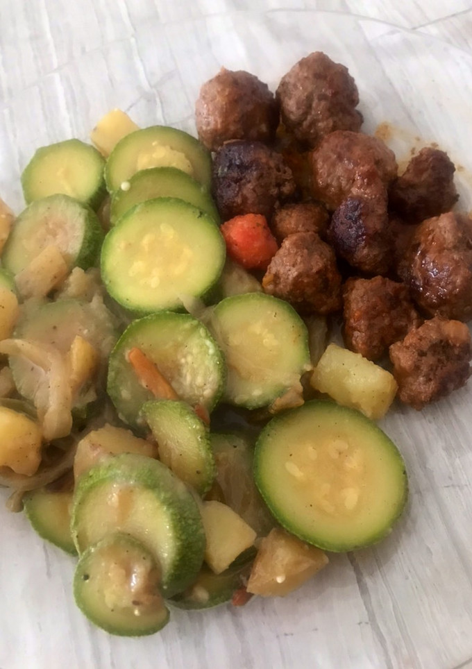 Una foto de Calabacitas